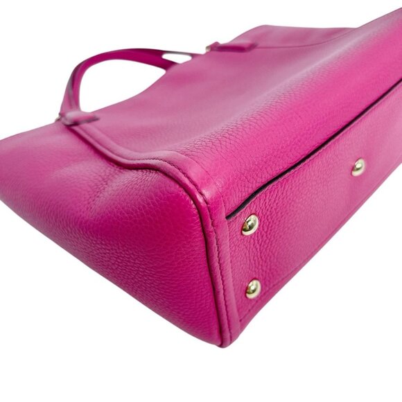 Gucci 2-Way Bag Handbag Calf Pink - Picture 9 of 15